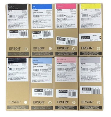 8 x Original Tinte EPSON SureColor SC P9000 P8000 P7000 P6000 / T8241 -T8248 INK