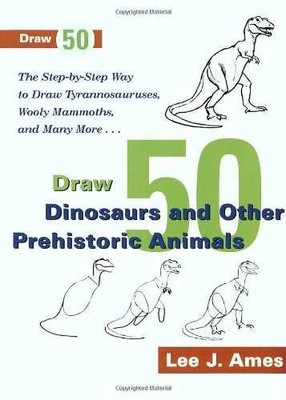 Draw 50 Dinosaurs (Books for Young - Paperback, by Ames Lee J. - Very Good n