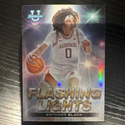 Topps Flashing Lights Anthony Black #FL-19 Arkansas Razorbacks