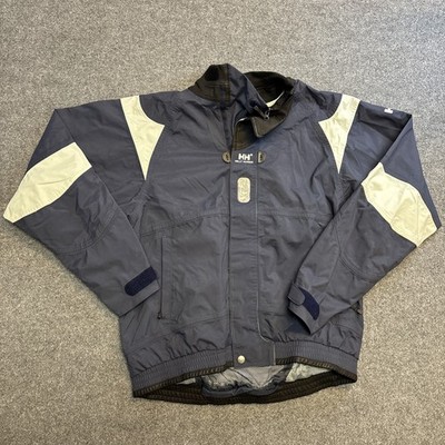Helly Hanson Sailing Jacket Helly Tech waterproof breathable Men s XL Blue