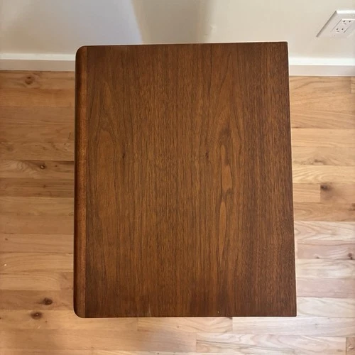 Vintage MCM Advent NLA (A4) Bullnose Walnut Speakers *Clean! *Refoamed! image 13