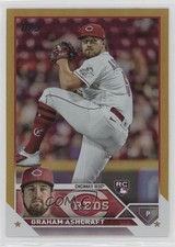 2023 Topps Series 1 Gold Foil Graham Ashcraft #214 1u6