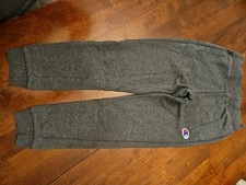Champion Boys Sweatpants Size L Grey With Pockets