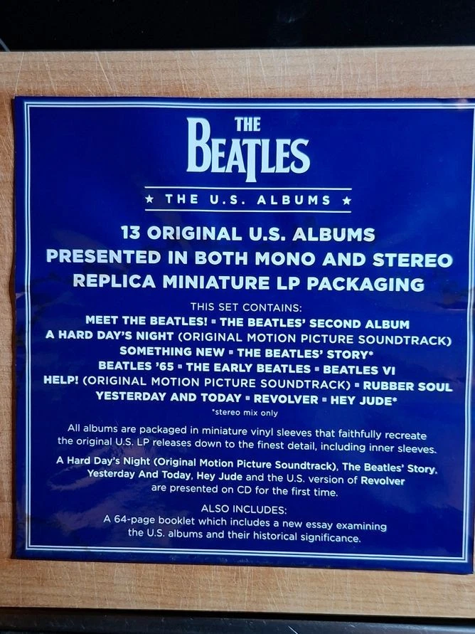 The U.S. Albums (13CD Box-Set / Limited Edition) von The Beatles (CD, 2014) - Bild 2 von 4