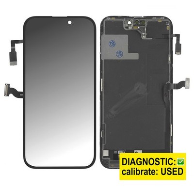 Pulled - Original Display Touchscreen Bildschirm Schwarz für iPhone 14 Pro Max