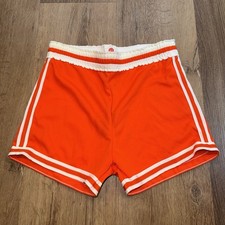 Vtg 70s 80s Sports Belle Shorts Mens Athletic Basketball Gym Polyester Large