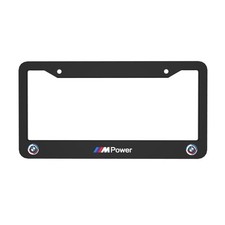 Bmw 2 Pack 2 Holes Solid Aluminum License Plate Frame Holder Black Bmw 2 Pack 2 Holes Solid Aluminum License Plate Frame Holder Black