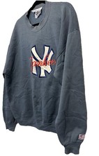 New York Yankees vintage XL 1990s crewneck sweatshirt blue By O Connel Designs