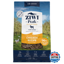 ZIWI Peak 8.8lb Air-Dried Chicken Dog Food High Protein Grain-Free All Natural