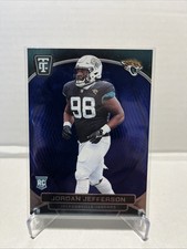 2024 Totally Certified Rookies Mirror Blue /399 Jordan Jefferson #148 Rookie RC