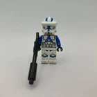 Lego Star Wars 501st Clone Trooper Specialist Minifig -  Comes With Weapon