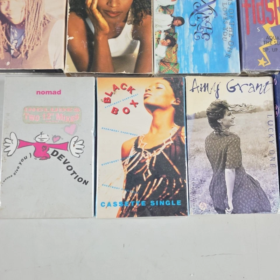 29 Soul Funk R&B Pop Cassette Tape Single Lot PRINCE TLC WHITNEY DESTINYS BRANDY - Imagem 3 de 4
