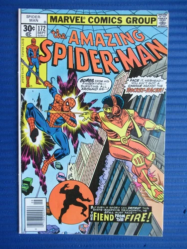 AMAZING SPIDER-MAN # 172 - (FN-) -FIEND FROM THE FIRE-ROCKET RACER-MOLTEN MAN