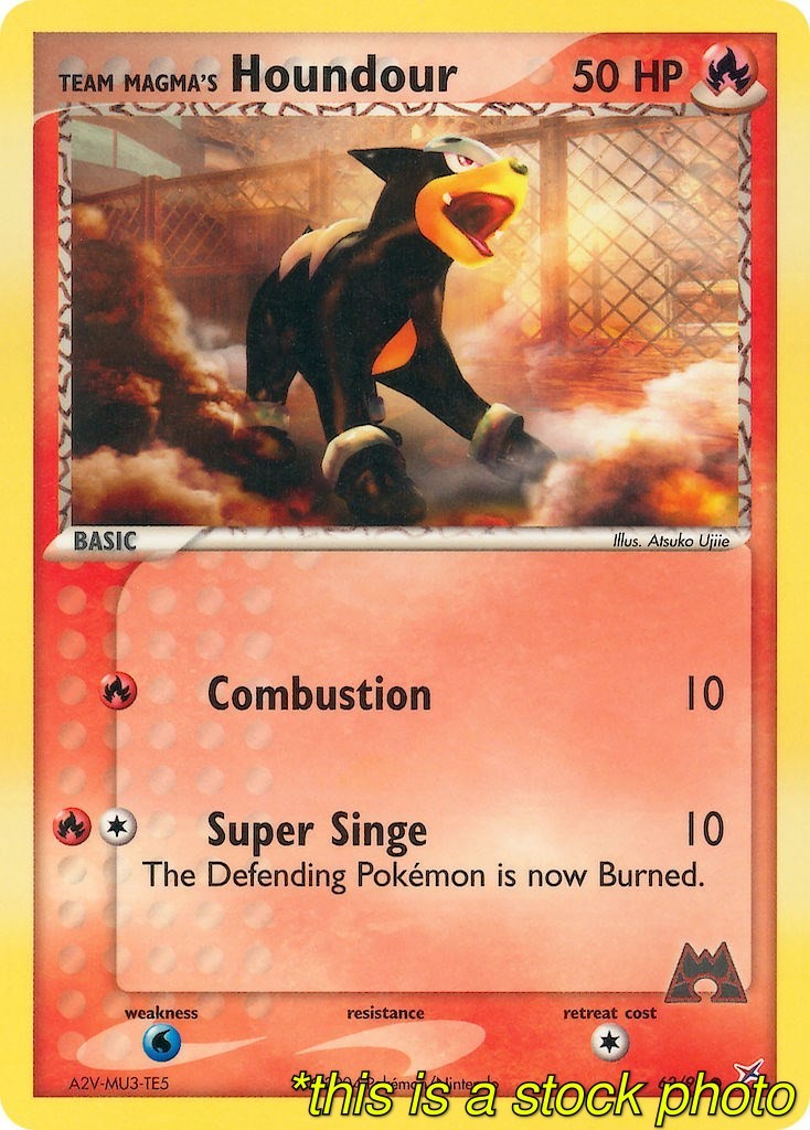 Team Magma's Houndour - 62/95 Team Magma vs Team Aqua[MA - 62/95] Common Mode...