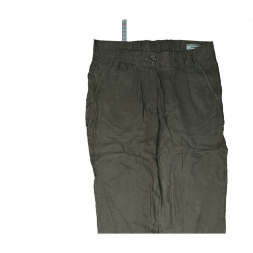 Silvian Heach Damen Stoff Hose Slim comfort Sommer 38 dehnbar Grau Grau dünn NEU - Bild 2 von 7