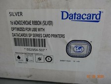 Datacard 552954-507 cinta tinta plata cinta monocromática para SP35 SP55