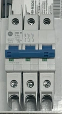 ALLEN BRADLEY, 1489-M3D060, 3-POLE, D CURVE, 6A