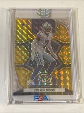 2022 Mosaic Trevon Diggs Gold Mosaic # /10 Dallas Cowboys Free Shipping