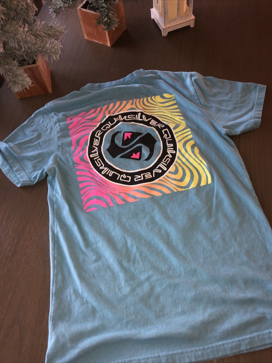 Quicksilver 💙 Blue Top Sz Small | eBay