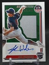 JACK WASHBURN 2022 STARS & STRIPES USA AUTO PATCH #23/250 