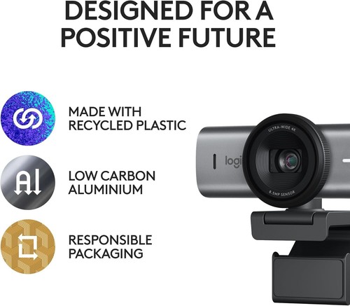 Webcam Logitech MX Brio 4K Ultra HD neuve et scellée - Photo 2/5