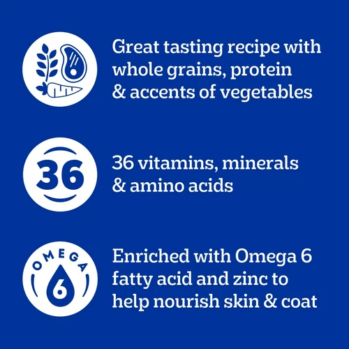 2 PACKS PEDIGREE Complete Nutrition Grilled Steak & Vegetable Dry Dog Food 44lb - Picture 8 of 10