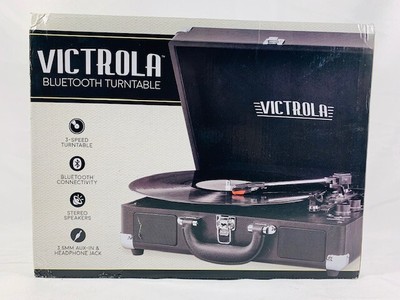 victrola turntable with speakers