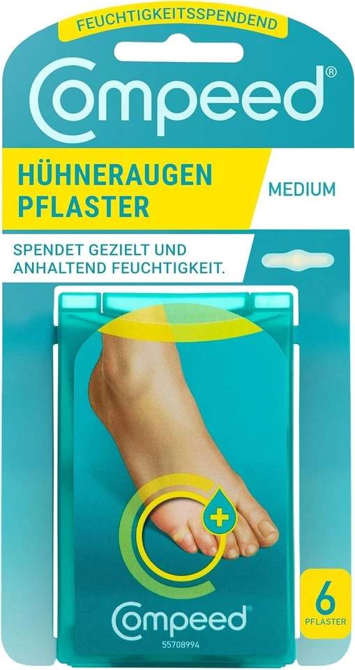 COMPEED Hühneraugen Pflaster feuchtigkeitsspendend, 6 St