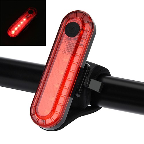 Phare Avant Et Arrière LED Rechargeable USB Pour Vélo - 4 Modes, étanche, Taille Compacte 80x15x20 Mm