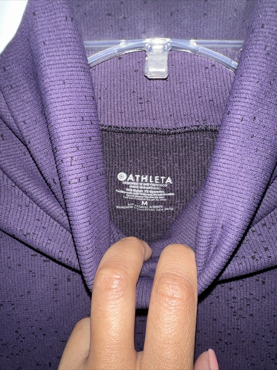 Athleta Flurry Base Layer Purple Ombre Top. Sz M NWOT | eBay