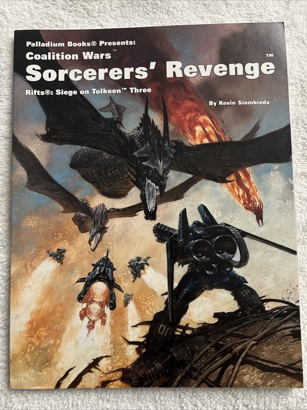 Palladium Coalition Wars Rifts Siege on Tolkeen 3 Sorcerers' Revenge 1st Printin