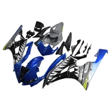 Blue Shark Fairings ABS Plastic for 2006 2007 YZF R6 06 07 Yamaha Bodywork