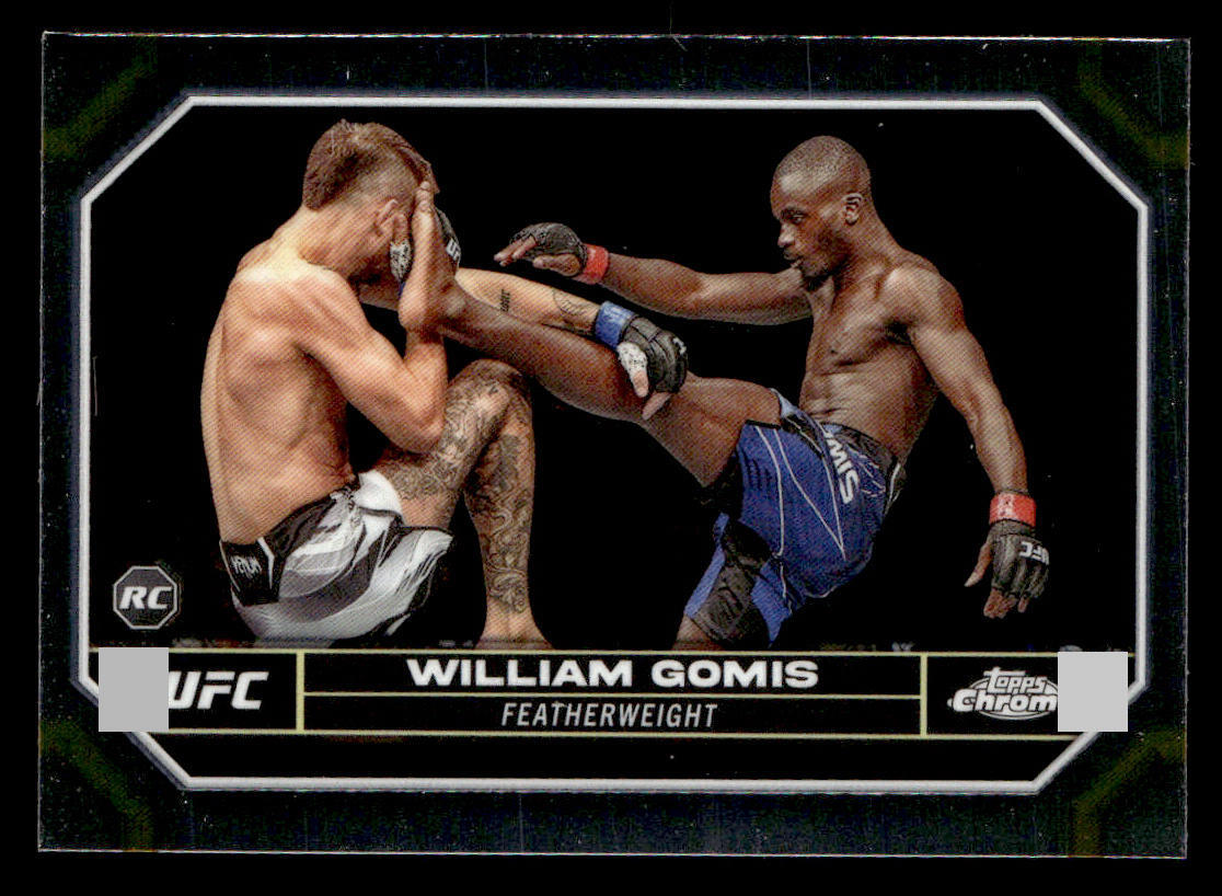 2024 Topps Chrome UFC #199 William Gomis Rookie Card