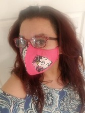 FACE MASK BETTY BOOP PATCHWORK reusable washable material. MADE IN USA