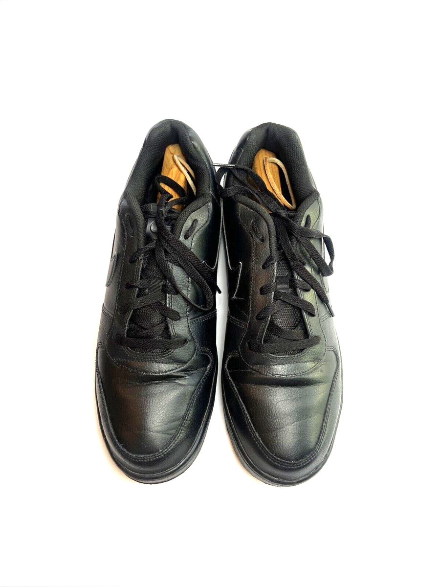 Nike Ebernon Low AQ1775-003 Black Sneakers Shoes Men Size 13
