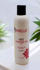 Mielle Mint Almond Oil for Healthy Hair and Scalp All Natural 8 oz/240ml 