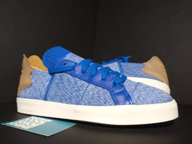ADIDAS VULC LACE UP PW STAN SMITH PHARRELL WILLIAMS BLUE GREY
