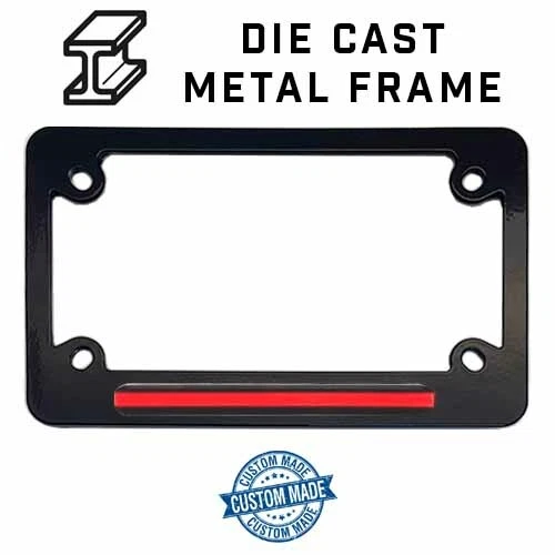 Motorcycle license cheap plate frame