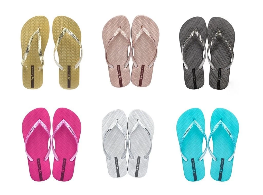 Ipanema Brazil Women Glam Flip Flop Sandals Vary Colors All Sizes