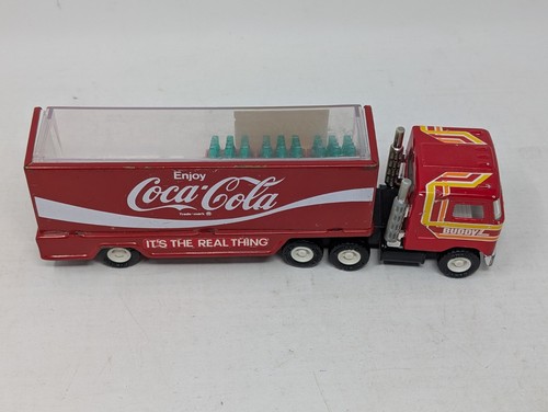 Vintage Buddy L Coca Cola Semi Truck with Trailer - Picture 7 of 8
