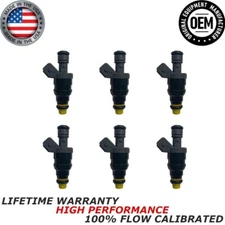 6x OEM Bosch Fuel Injector Fit 1994 - 1996 Mercedes-Benz C220 2.2L I4 0280155209