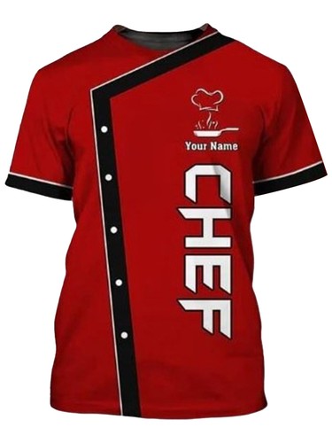 FEESHOW Men Short Sleeve Chef Coat Kitchen Restaurant Cooking Uniform AU - Picture 58 of 70