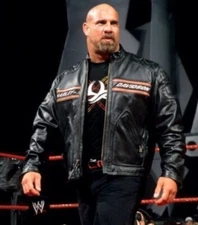 WWE Superstar Bill Golberg Real Lambskin Leather Jacket Men