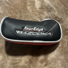 Tour Edge Bazooka Pro 03 Blade Putter Cover Black, Red, Silver