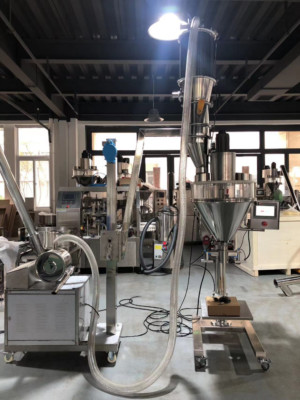 5g-5Kg Automatic Powder Flour Weighing Filling Machine and Vacuum Elevator Feed