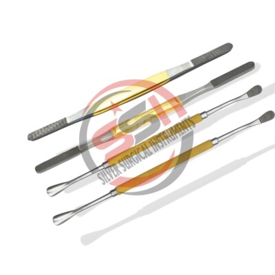 RHINOPLASTY TC FOMON DOUBLE ENDED NASAL RASP MEDIUM 4 PCS Set