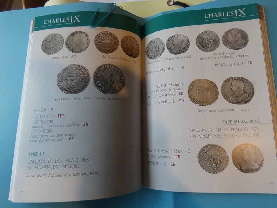 Livre Numismatique Testons et Francs - Photo 3/4