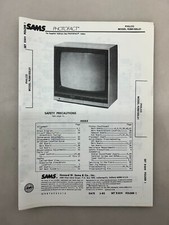 Philco R2981SSL01 Service Manual Sams Photofact Free Shipping