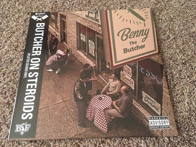 Benny the Butcher - Butcher on Steroids TWISTER COLOR Vinyl LP BRAND NEW x/333