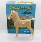 Marx Johnny West #2031A Thundercolt The Western Range colt  Palomino NMIB Box